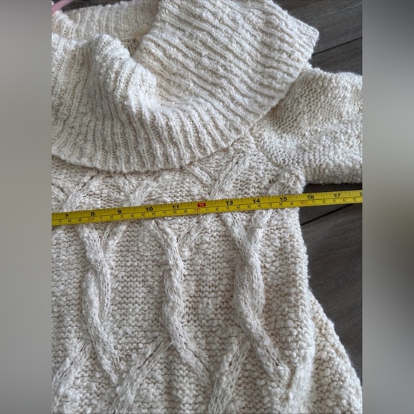 Sleeping On Snow Cowl Neck Sweater Dress Size Medium - Picture 10 of 11